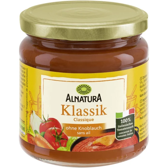 Bio Tomatensauce Klassik 350ML 3 Bio Tomatensauce Klassik 350ML