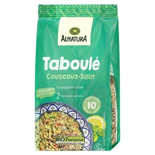 Bio Taboulé Couscous-Salat 200G 3 Bio Taboulé Couscous-Salat 200G