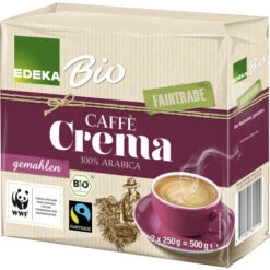 Bio Caffe Gemahlen Fairtrade 2x 250G