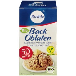 Bio Back Oblaten 50mm 37G