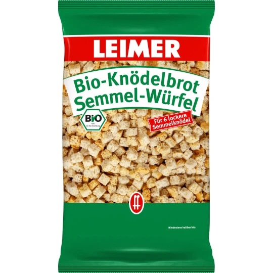 Bio-Semmelwürfel Knödelbrot 250G 3 Bio-Semmelwürfel Knödelbrot 250G