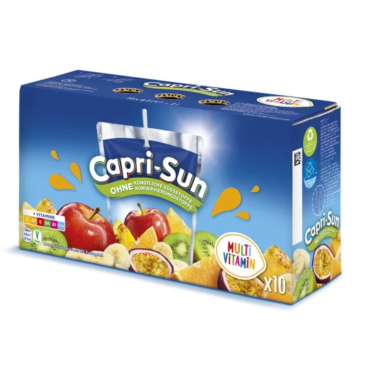 Capri Sun Multivitamin 10x 0,2L 3 Capri Sun Multivitamin 10x 0,2L