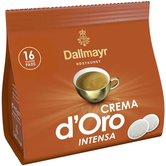 Crema D'Oro Intensa Kaffeepads 16ST 112G 3 Crema D'Oro Intensa Kaffeepads 16ST 112G