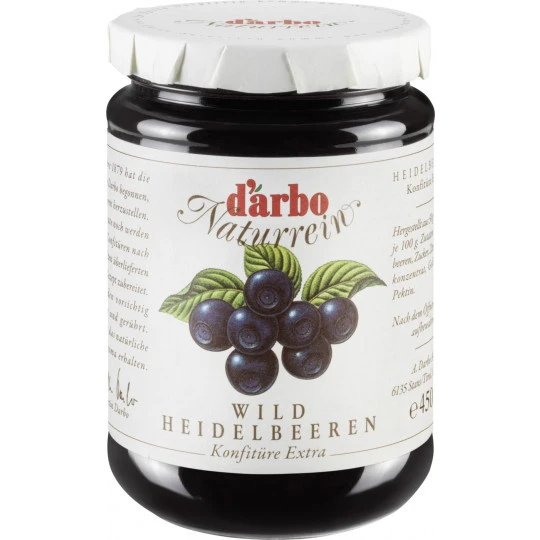 Konfitüre Naturrein Tiroler Heidelbeer 450G 3 Konfitüre Naturrein Tiroler Heidelbeer 450G