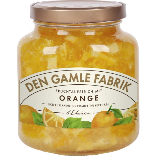 Den Gamle Fabrik Fruchtaufstrich Orange 380G 3 Den Gamle Fabrik Fruchtaufstrich Orange 380G