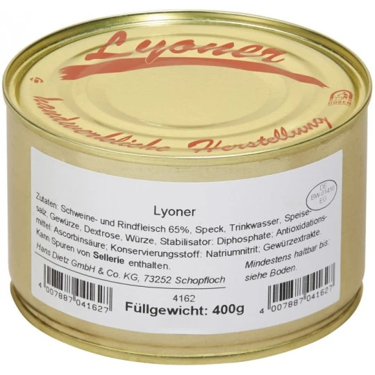Lyoner 400G 3 Lyoner 400G
