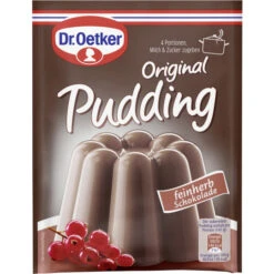 Dr. Oetker Original Puddingpulver Feinherb Schokolade 3ST 144G