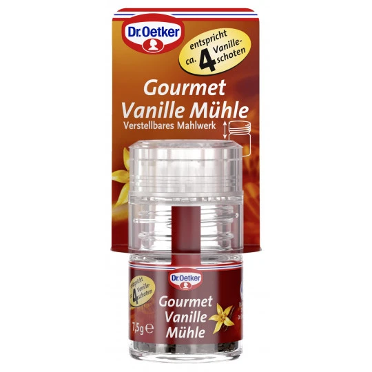Dr. Oetker Gourmet Vanille Mühle 7,5G 3 Dr. Oetker Gourmet Vanille Mühle 7,5G