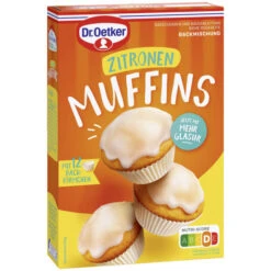 Dr.Oetker Zitronen Muffins 455G