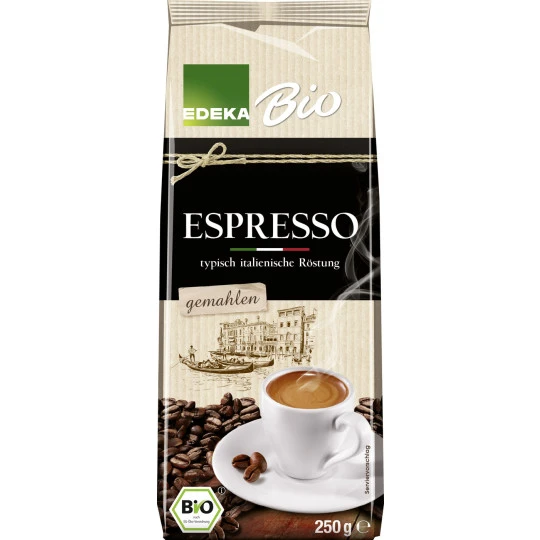 Bio Espresso Gemahlen 250G 3 Bio Espresso Gemahlen 250G