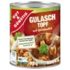 Gut & Günstig Gulaschtopf Mit Spiralnudeln 800G -Rabatt Lebensmittel Geschäft gutampgnstig schweinegulasch 800g