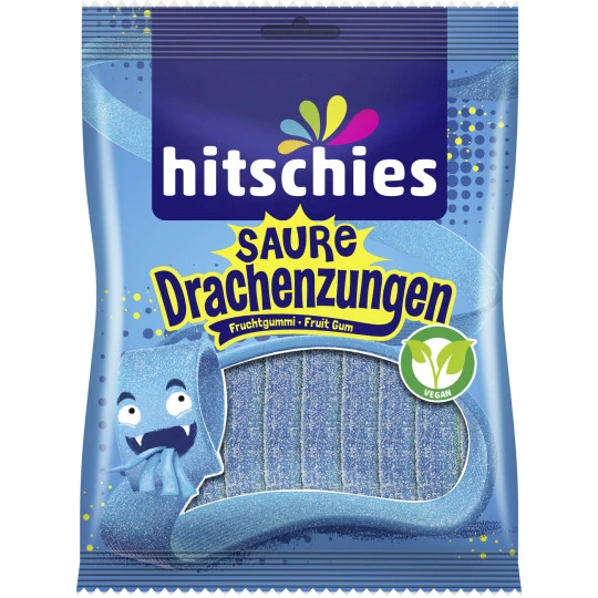 Saure Drachenzungen Blau 125G 3 Saure Drachenzungen Blau 125G