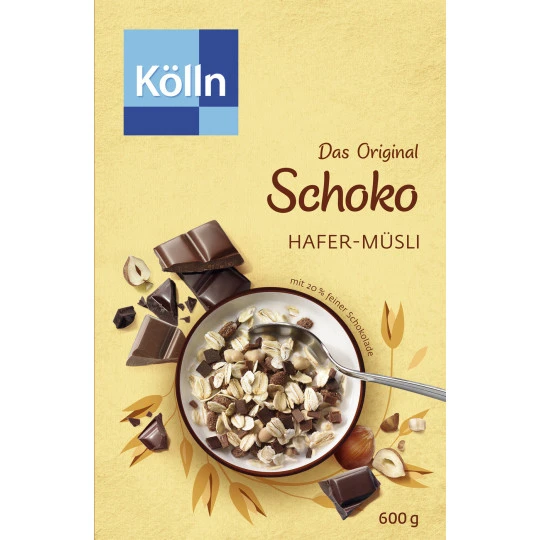 Müsli Schoko 600G 3 Müsli Schoko 600G