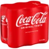Coca-Cola 6x 0,33L -Rabatt Lebensmittel Geschäft koka cola6x033