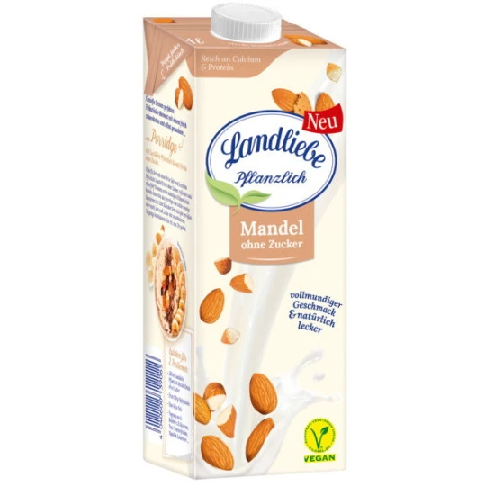 Mandel Drink Ohne Zucker 1L 3 Mandel Drink Ohne Zucker 1L