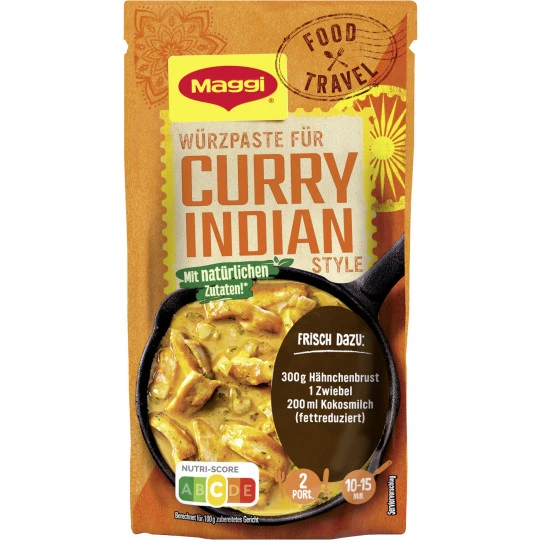 Food Travel Curry Indian Style 65G 3 Food Travel Curry Indian Style 65G