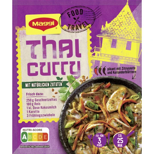 Food Travel Thai Curry 34G 3 Food Travel Thai Curry 34G