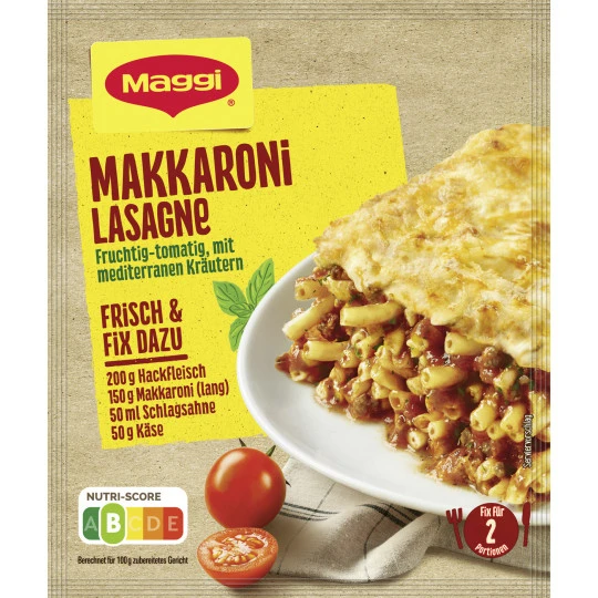Idee Für Makkaroni Lasagne 40G 3 Idee Für Makkaroni Lasagne 40G