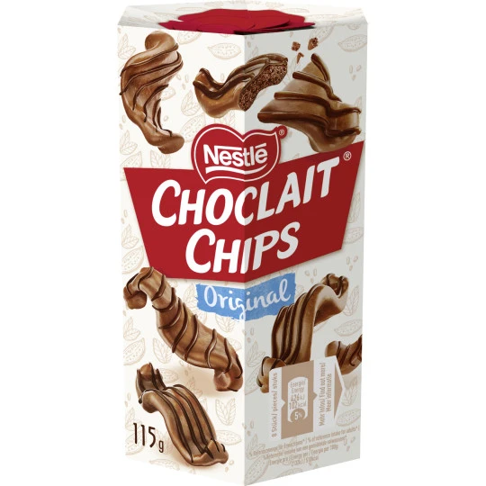 Nestlé® Choclait Chips Original 115G 3 Nestlé® Choclait Chips Original 115G