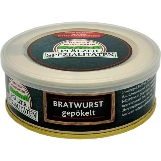 Spezialitäten Bratwurst Gepökelt 200G 3 Spezialitäten Bratwurst Gepökelt 200G