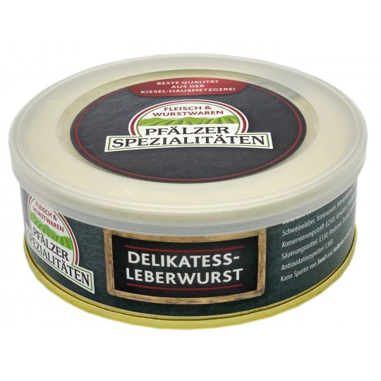 Spezialitäten Delikatess Leberwurst 200G 3 Spezialitäten Delikatess Leberwurst 200G