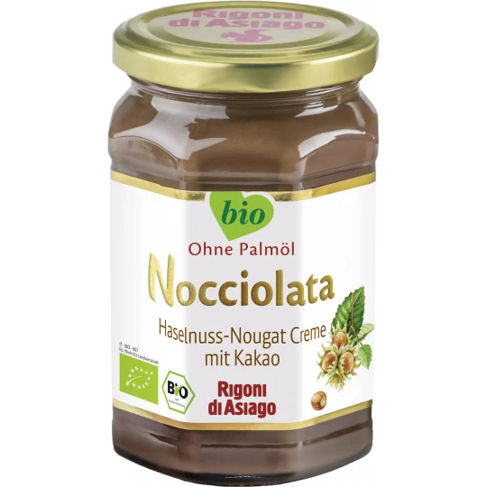 Di Asiago Bio Nocciolata Nuss-Nougat-Aufstrich 270G 3 Di Asiago Bio Nocciolata Nuss-Nougat-Aufstrich 270G