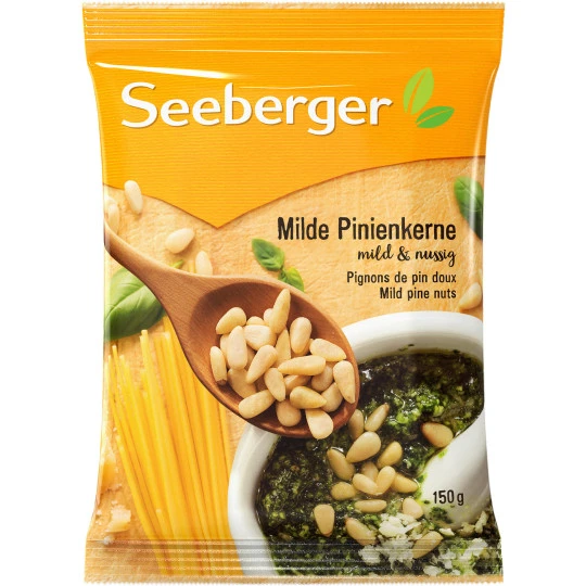 Seeberger Milde Pinienkerne 150G 3 Seeberger Milde Pinienkerne 150G