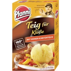 Teig Für Klöße Mit Rohen Kartoffeln Für 12 Stück 330G