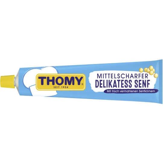 Delikatess Senf Mittelscharf 200ML 3 Delikatess Senf Mittelscharf 200ML